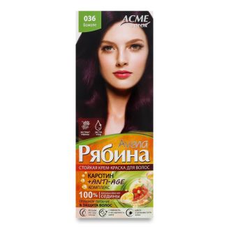 Acme Color Рябина Фарба для волосся № 036 Божоле