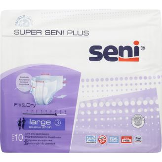 Підгузки для дорослих Super Seni Plus large 10шт