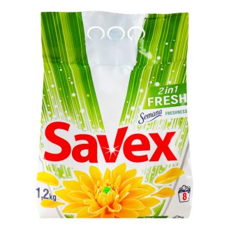 Порошок для прання Savex авт Parfum lock 2in1 fresh 1200 гр