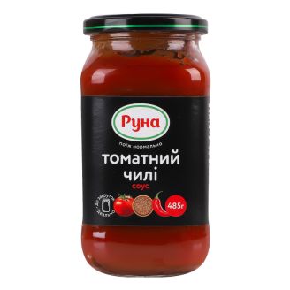 Соус  томатний "Чилі" ск/б 485г Руна