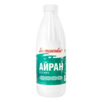 Напій кисломолочний "Айран" 2% 850г пл. ТМ "Яготинське"