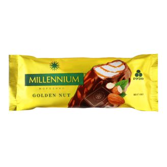 Морозиво ескімо "MILLENNIUM GOLDEN NUT" 80г ТМ Рудь