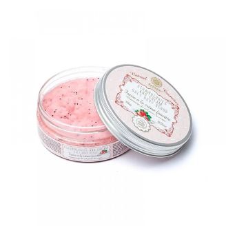 Saules Fabrika Соляний скраб для тіла STRAWBERRIES AND CREAM 300 г