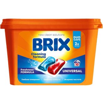 Капсули для прання BRIX UNIVERSAL 10 шт