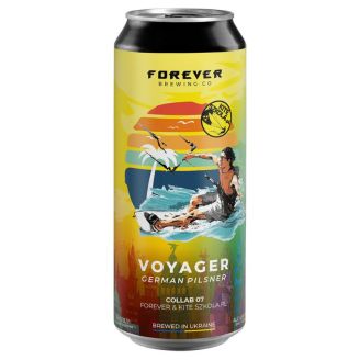 Пиво світле н/фільт. "Voyager" 0,5 з/б ТМ Forever