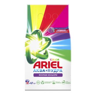 Пральний порошок Ariel Аква пудра Color 2700гр