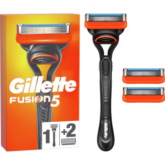 Gillette Бритва чоловіча Fusion 5 лез + 2 картриджа