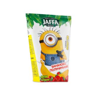 Сік банан-полуничний 125г л Jaffa