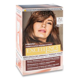 L'Oreal Excellence Фарба для волосся 7U Універсальний русявий