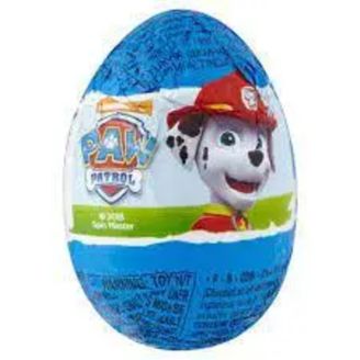 Яйце з мол. та біл. Шоколадом Сюрприз 20 г ТМ Paw Patrol