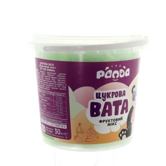 Солодка Вата відро Фруктовий мікс 30г Panda