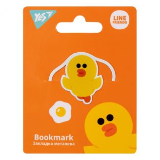 707833 Закладка металева YES Line Friends