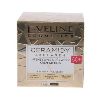 Eveline Ceramides&Collagen Крем-ліфтинг денний та нічний інтенсивно-живильний 60+ 50 мл