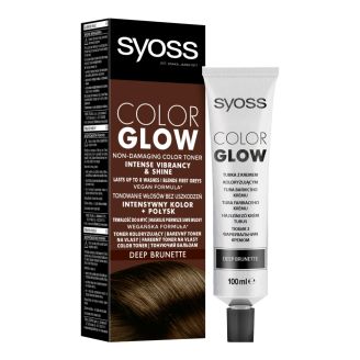 Syoss Тонуючий бальзам без аміаку для волосся Color Glow Насичений Каштановий 100 мл