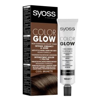 Syoss Тонуючий бальзам без аміаку для волосся Color Glow Холодний Каштановий 100 мл