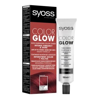 Syoss Тонуючий бальзам без аміаку для волосся Color Glow Палкий Червоний 100 мл