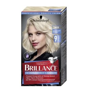Schwarzkopf Polly Brilliance Фарба для волосся № 801 Діамантовий Блондин