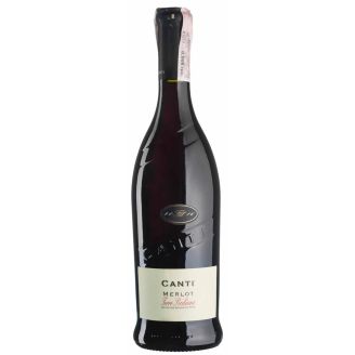 Вино Merlot Terre Siciliane, Canti черв. сухе 0,75л Італія
