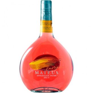 Вино Mateus Aragones Rose, Sogrape Vinhos рожеве напівсолодке 0,75л Португалія