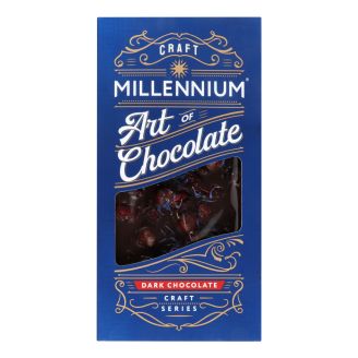 Шоколад Craft Series чорний з фундуком, клюквою та волошками 100г Millennium