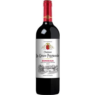 Вино GVG Chateau La Grave Peygassie Bordeaux чер сух 0.75 л Франція