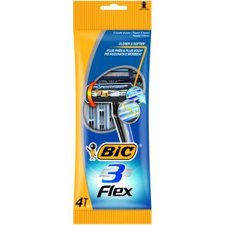 BIC Бритва одноразова чоловіча Flex3  4шт.