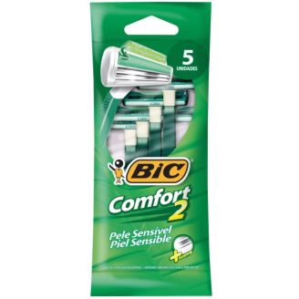 ***BIC Бритва одноразова чоловіча 2 Comfort  5 шт.