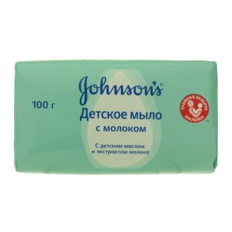 Johnson`s Мило дитяче з молоком 90 г