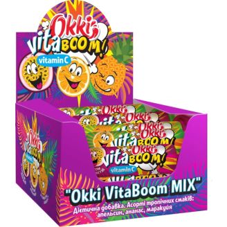 Дієтична добавка VitaBoom зі смаком апельсину 30г Okki