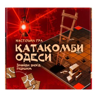 Настільна гра Strateg  Катакомби Одеси розважальна українською мовою (30285)