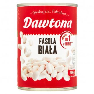 Квасоля біла консервована 400г (з/б) Dawtona Польща