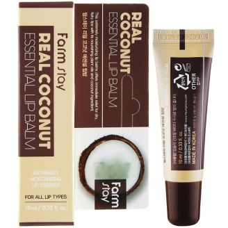 Farmstay Бальзам для губ кокос Real coconut essential balm 10 мл