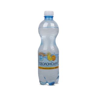 Вода Оболонська зі смаком лимона та апельсина 0,5л