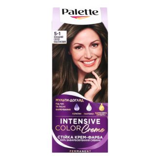 Palette Крем-фарба для волосся стійка Холодний світло-каштановий 5-1