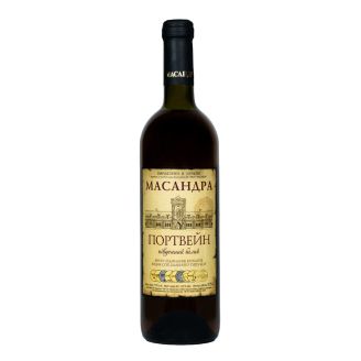Вино Портвейн Південний орд. біле крепл 0,75 ТМ"Масандра"