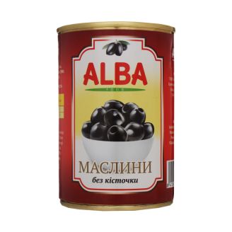 Маслини б/к 300мл ALBA FOOD Іспанія