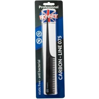 RONNEY Гребінець для волосся L 216 мм/Professional Carbon Comb Line RA 00075