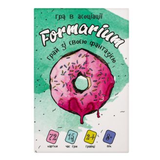 Настільна гра 30851 (укр) "Formarium", в кор-ці 18,7-12-4,5см