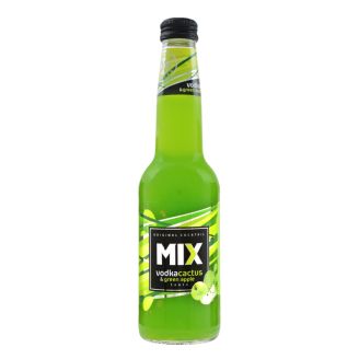 Коктейль с/алк. Горілка & Зелене яблуко та кактус, 0,33л 4%, ТМ MIX, ЛИТВА