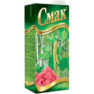 Сiк Березово-малиновий 1л Смак рикеп с/кр