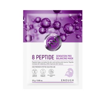 Enough Маска для обличчя з пептідами 25 г /Premium 8 Peptide Senastion Pro Balancing mask