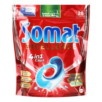Таблетки для посудомийних машин Somat Exellense 28шт