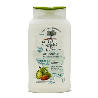 Le Petit Olivier Extra gentle Зволожуючий гель для душу з оливковою водою з Валансольс 270ml