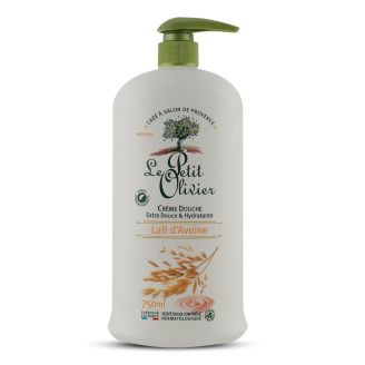 Le Petit Olivier Extra gentle Крем для душу Вівсяне Молоко 750ml
