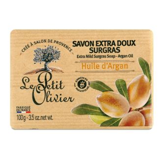 Le Petit Olivier Vegetal oils soap Екстра ніжне мило Арганова Олія 100g