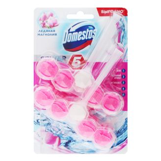 Туалетний блок Domestos Пауер 5 Дуо Крижана Магнолія 2х55 г