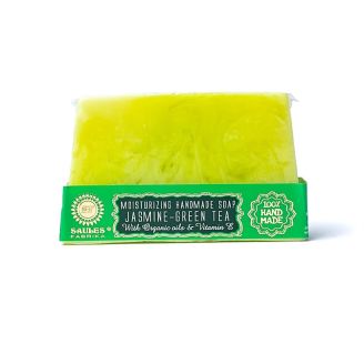 Saules Fabrika Мило тверде гліцеринове JASMINE-GREEN TEA 80 г