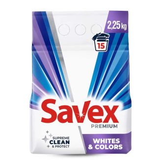 Порошок для прання Savex Premium White&colors 2250гр