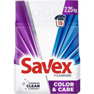 Порошок для прання Savex Premium Color&Care 2250гр