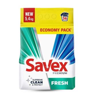 Порошок для прання Savex Premium Fresh 5400гр